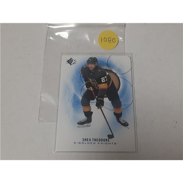2020-21 SP Hockey - Shea Theodore - Defense.