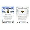 Image 2 : 2023-24 Upper Deck Series 2 Hockey - Marcus Foligno and Logan Thompson.