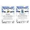 Image 2 : 2023-24 Upper Deck Series 2 Hockey - John Gibson and Philipp Grubauer.