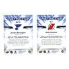 Image 2 : 2023-24 Upper Deck Series 2 Hockey - Vitek Vanecek and Jordan Binnington.