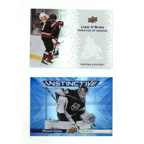 2023-24 Upper Deck Series 2 Hockey - Liam O' Brien and Pheonix Copley.