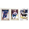 Image 1 : 2023-24 Upper Deck Series 1 Hockey - Cale Maker  and Mathew Barzal & 2023-24 O-Pee-Chee Hockey - Log