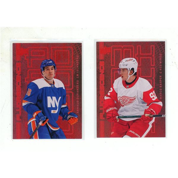 2023-24 Upper Deck Series 2 Hockey - Marco Kasper - Center and Arnaud Durandeau - Left Wing.