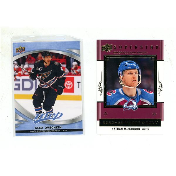 2023-24 Upper Deck Series 1 Hockey - Superstar - 2023-24 Honor Roll and Nathan MacKinnon Center and 