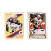 Image 1 : 2023-24 Upper Deck Series 1 Hockey - Sidney Crosby - Glossy and 2023-24 O-Pee-Chee Hockey - Pavel Mi