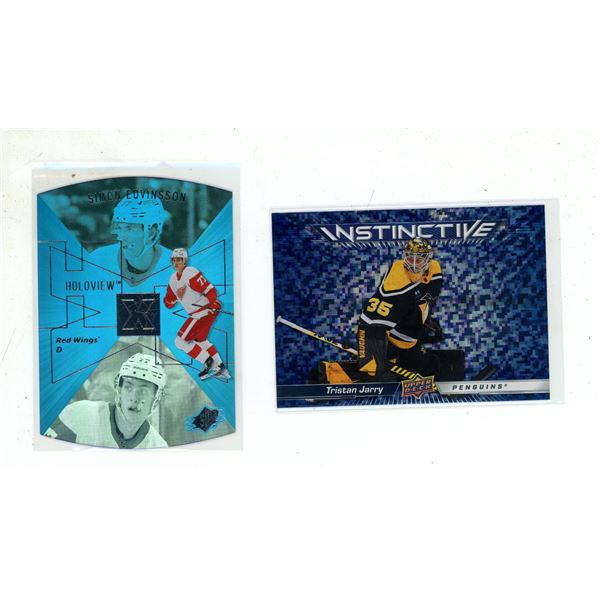 2023-24 Upper Deck Series 2 Hockey - Tristan Jarry and 2023-2024 Upper Deck Extended Series - Simon 