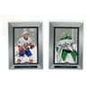 Image 1 : 2023-24 Upper Deck Extended Series - Mathew Barzal and Jake Oettinger.