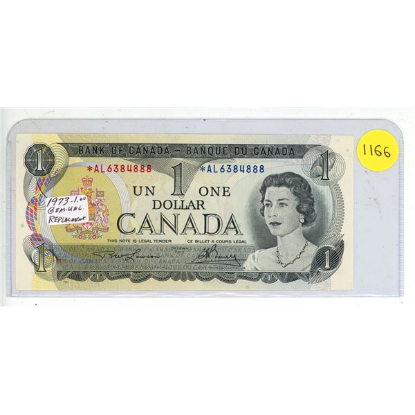 1973 Canada One Dollar. (Uncirculated)