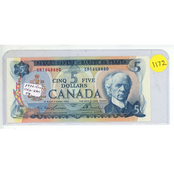 1979 Canada Five Dollar. (Uncirculated)