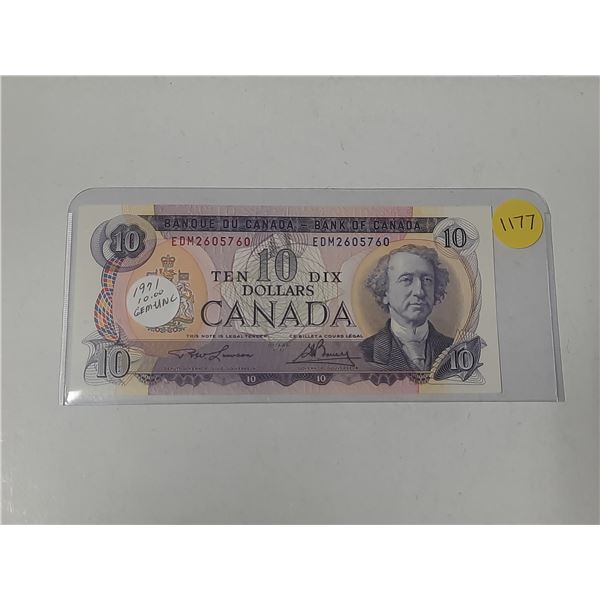 1971 Canada Ten Dollar. (Uncirculated)