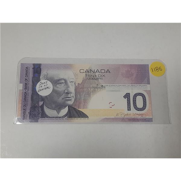 2005 Canada Ten Dollar. (Uncirculated)