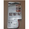 Image 3 : Kuraidori Slicer Plus multi-function kitchen tool set in red and white.