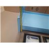 Image 4 : Blue wooden doll bed and photo frames.