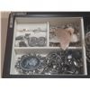 Image 2 : Jewelry Box with Jewelry Inside.