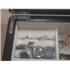 Image 5 : Jewelry Box with Jewelry Inside.
