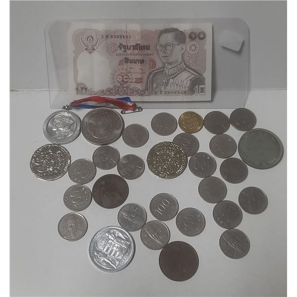 Lot of Foreign Coins/ Tokens/Medal.