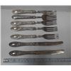 Image 1 : Lot of Fork and Knife - Marked 800 On Handle. (We Can't Prove Its Authenticity)