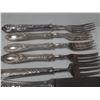 Image 4 : Lot of Fork and Knife - 8 Marked 800 On Handle. (We Can't Prove Its Authenticity)