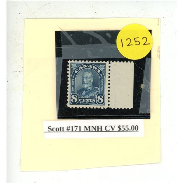 Scott #171 MNH CV $55.00