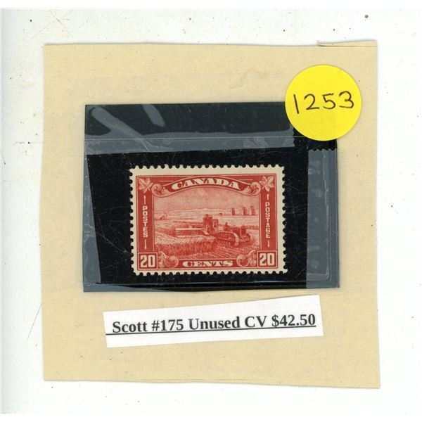Scott #175 Unused CV $42.50.