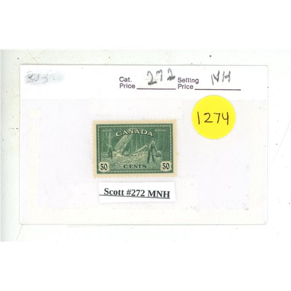 Scott #272 MNH.