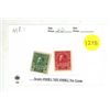 Image 1 : Scott #MR1 NH #MR2 No Gum.