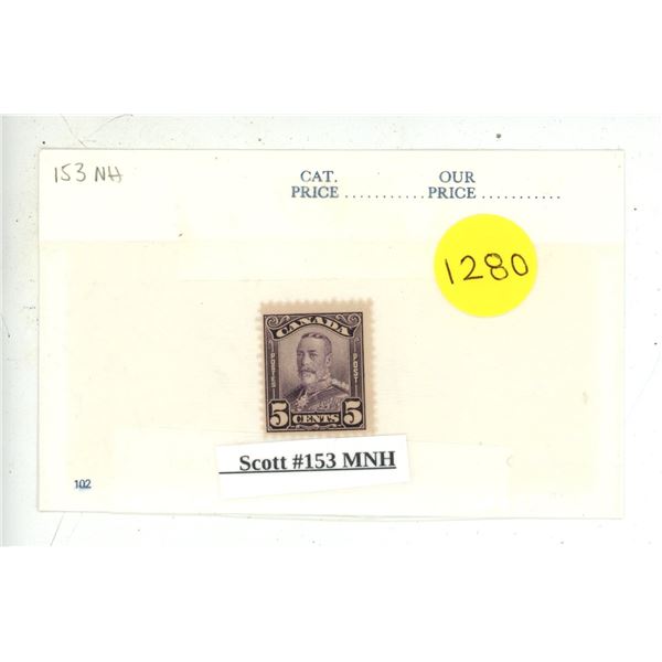 Scott #153 MNH.