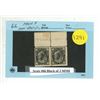 Image 1 : Scott #66 Block of 2 MNH.