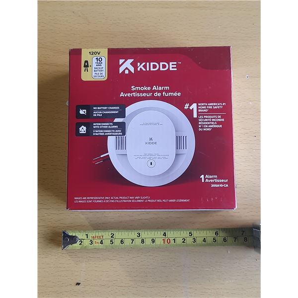 Kidde Smoke Alarm. (New Sealed Pack)