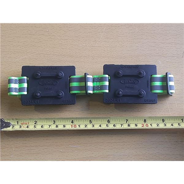 (2) Dentec ICETRED Midsole Traction Device designed to prevent slips and falls on ice and snow. (New