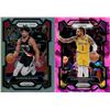Image 1 : (2) Panini Prizm 2023-24 Basketball Cards (Shaedon Sharpe and D'angelo Russell)