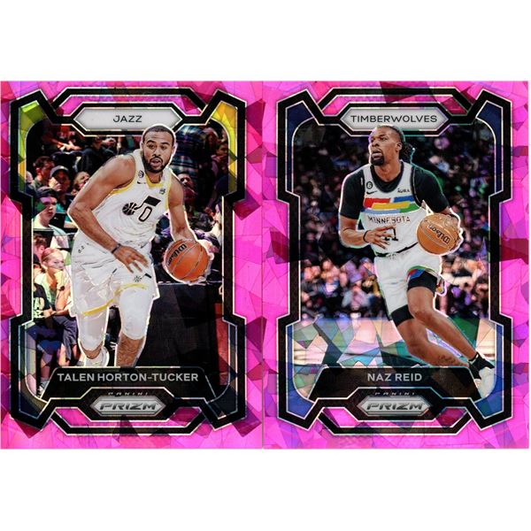 (2) Panini Prizm 2023-24 Basketball Cards (Naz Reid and Talen Horton-Tucker)
