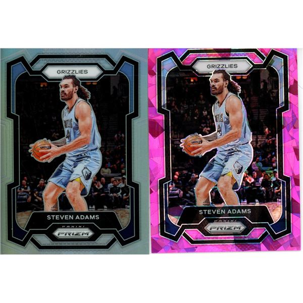 (2) Panini Prizm 2023-24 Basketball Cards (Steven Adams)