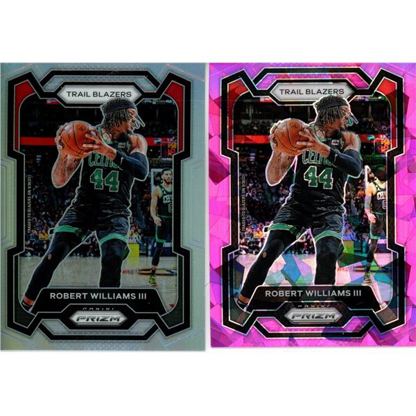 (2) Panini Prizm 2023-24 Basketball Cards (Robert Williams III)