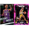 Image 1 : (2) Panini Prizm 2023-24 Basketball Cards (Kobe Bufkin and Maxwell Lewis)