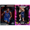 Image 1 : (2) Panini Prizm 2023-24 Basketball Cards (Hunter Tyson and Kobe Brown)