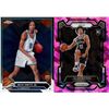 Image 1 : (2) Panini Prizm and Chrome TOPPS 2023-24 Basketball Cards (Nick Smith Jr. and Jalen Wilson)