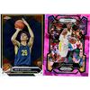 Image 1 : (2) Panini Prizm and Chrome TOPPS 2023-24 Basketball Cards (D'moi and Ben Sheppard)