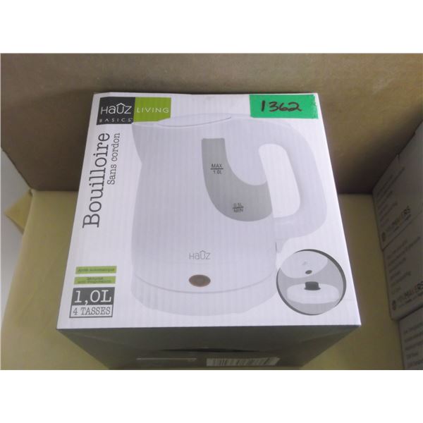 New hauz countertop kettle with auto shutt off