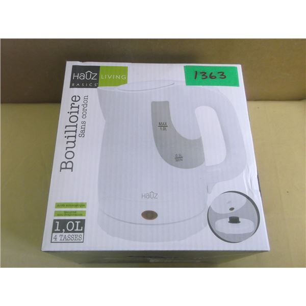 New hauz countertop kettle with auto shutt off