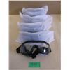 Image 1 : New 5 pack full coverage breathable saftey goggles