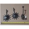 Image 1 : (3) Black Cast Iron Wall Hook.
