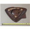 Image 1 : Vintage Beauceware brown glazed ceramic ashtray from Canada.
