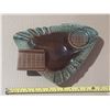 Image 2 : Vintage Beauceware brown glazed ceramic ashtray from Canada.