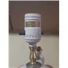 Image 4 : Vintage Pink hobnail milk glass boudoir lamps. (Untested) - (No Shades)