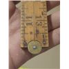 Image 3 : Vintage Stanley wooden folding ruler.