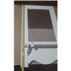 Image 3 : White wall-mounted mirror. (29" X 17")
