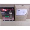 Image 1 : 2 new wooden cardstock building sets- Vancouvers gastown steam powered clock, 3d wooden moose