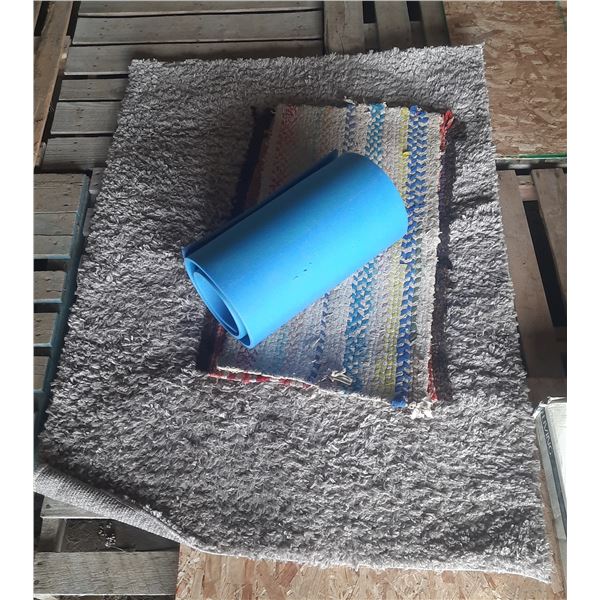 Floor Mats. (Large One Size 62" X 47" and Small One 39" X 21")