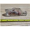 Image 1 : Vintage model cruiser candy container with original candy- 5"L